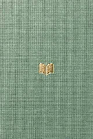 borrowed words — dusty teal cloth cover